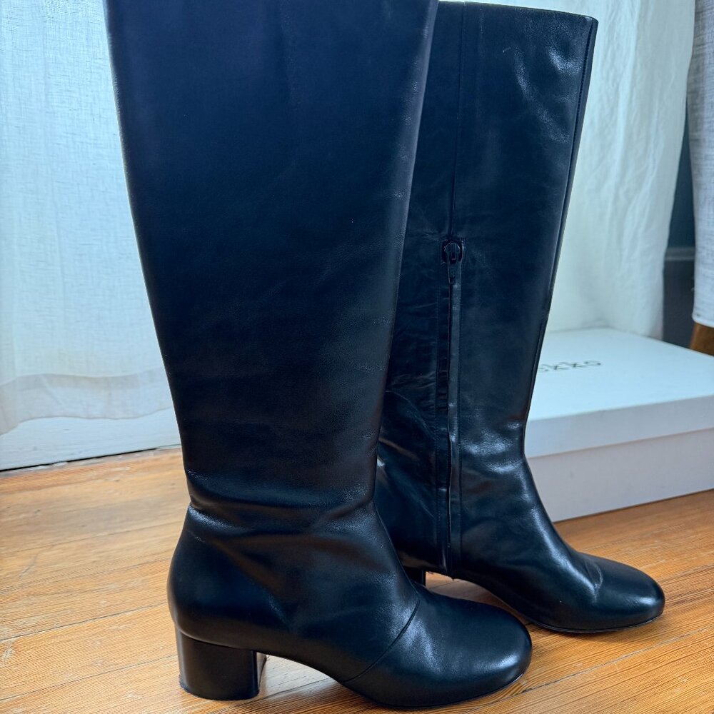 Like new Marimekko tall black boots